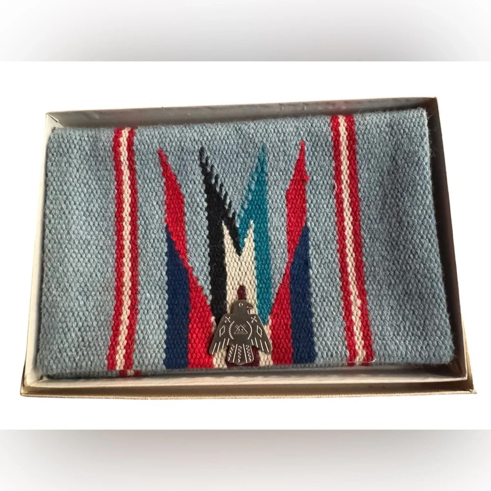NIB‎ Vintage El Grandee Fred Harvey 100% Wool Chimayo Clutch